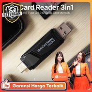 ATUX Card Reader 3in1 USB Type C 3.0 OTG SD Card MicroSD - Z500