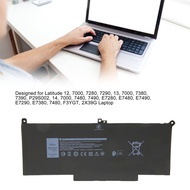 Laptop Battery Replacement 7800mAh Light Precise Laptop Battery for 13 7000 7380 7390 Laptop