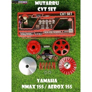 MUTARRU CVT SET YAMAHA NMAX V1 / NMAX V2 / AEROX V1 / AEROX V2 COMPLETE CVT SET MADE IN JAPAN