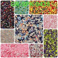 GR-SPK-0438 Sprinkles 1 kg gold silver pastel unicorn heartBINTANG