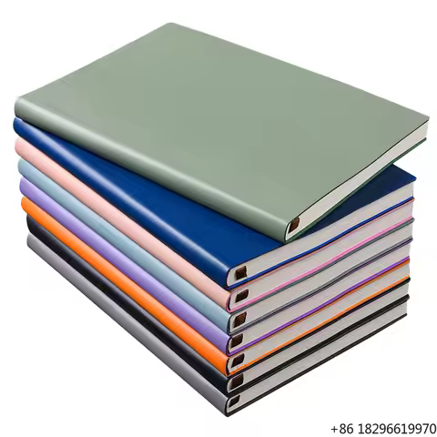 Custom Logo A5 A6 B5 Notebook 100 Sheets Office Conference Notebook