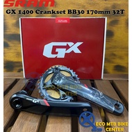 SRAM GX 1400 Crankset BB30 170mm/175mm 32T SPINDLE 30MM