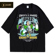 TOY STORY BUZZ LIGHTYEAR T-shirt | CARTOON CLOTHES | T-SHIRT | BLACK BLACK BLACK | T-SHIRT | MEN AND