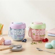 KS FoodJar 6797 | Spill-Proof Food Jar - Aesthetic Breakfast Cup