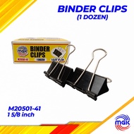 MGK Binder Clip 1 5/8 inches 1 dozen