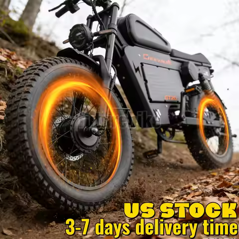 6000W Peak Cheevalry GT20 60V 43AH E-Mountain Bike Electric Dirt Electricle Bike