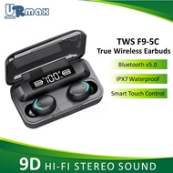 F9 Wireless Earphone Tws Bluetooth Earphone Hand Free Bluetooth Wireless Earbud Bluetooth Earbud Ear