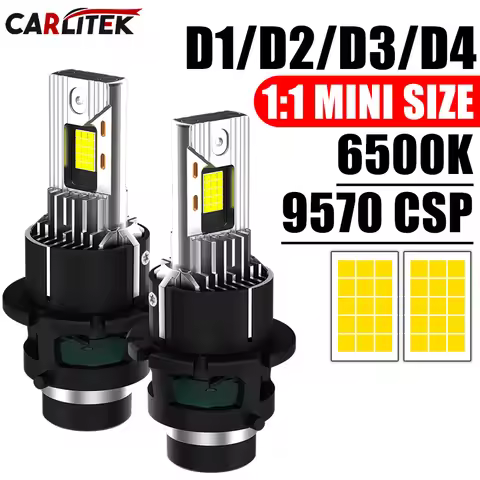 1500W D2S D4S LED Headlight HID Xenon Bulb Kit D1S D3S D1R D3R D2R D4R Retrofit CSP CANbus No Errors