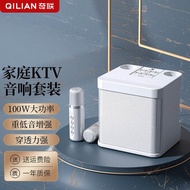 Qilian Family KTV Audio Set Home Karaoke Mobile Phone TV Karaoke Mini Karaoke Player All-in-One Wireless