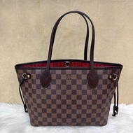 LV Neverfull PM 咖格手提肩背包