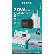 TECNIX CHR-193 30W Fast Charging Charger Adapter 3A Charger Adapter - UNIT -