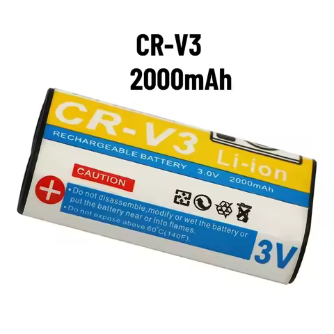 Top CR-V3 Battery 2000mAh Rechargeable Batteries for Kodak C340 C310 C530 C875 C743 DX6340 C360 C433