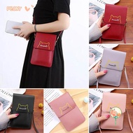 PEONYMY Shoulder Bags Women Cell-phone Soft Money Purse