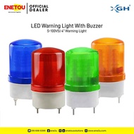 XGH 4" LED WARNING LIGHT (BUZZER) DC12V/24V & AC110V/240V