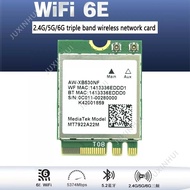MT7922 MT7921K WIFI6E 5G dual band built-in wireless network card RZ616 Linux Openwrt   MT7921   MT7