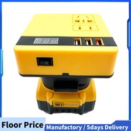 Multifunction Power Inverter DC 18V to 220V Inverter Adapter Power Supply Inverter for  18V 20V Batt