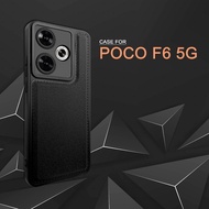 Folstore Case xiaomi POCO F6 Softcase Premium Leather Pro Casing xiaomi POCO F6
