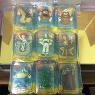 絕版扭蛋 Yujin 迪士尼 Pixar 玩具總動員 Toy Story 角色小吊卡  全套九款  全新未拆