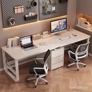 Computer Desk Electric Double Student Desktop Bedroom Desk Writing Parallel Competition Simple House