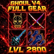 [Promo] Ghoul V4 Full Gear Blox Fruit Account Pc Game