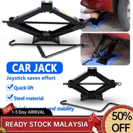 Heavy Duty Scissor Jack Car Jack Car Repairing Tool Tyre Repair Workshop 0.8/ 2.0 Ton Jek Kereta Repair Tukar Tayar 地板千斤顶