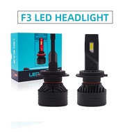 pl_led Led Headlight Bulbs Model F3 1 Pair 12V & 24V Brightness Up To 20000lm There Are Terminals Ch