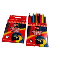 12W SHORT COLORED PENCIL BC-315 (1SET)