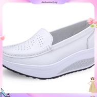 White Nurse Women's Wedge Lightweight Plat form Work Shoes Nurses White Shoes 0