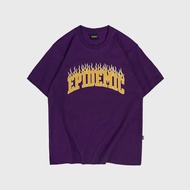 EPIDEMIC PURPLE STATE DISTRO T-SHIRT MEN'S AND WOMEN'S T-SHIRT/