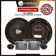 Rainbow Audio | Car Audio 6.5 Inch 2-Way Component Speaker | EL-C260S