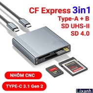 CF Express CFExpress CFe Type-A Type-B SD UHS-II UHS-2 4.0 USB 3.1 Gen2 High Speed 10Gbps Card Reade