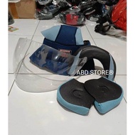 busa helm gm evolution fullset + tali + kaca helm gm evolution