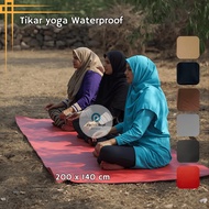 Waterproof Yoga Mat Outdoor Relaxing Mat/ Camping Tarpaulin/ size 200x140cm Synthetic Leather Mat/