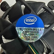 Intel E97378-001stock cpu fan LGA1150, LGA1151, LGA1155, LGA1156 12VDC  0.60A(Used)
