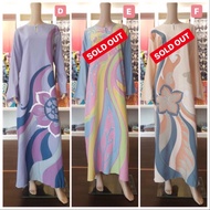 🔥NEW IN🔥 L TO PLUS SIZE🔥 WOMAN DRESS BATIK PASTEL MUSLIMAH JUBAH