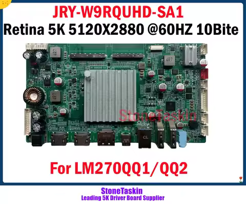 StoneTaskin JRY-W9RQUHD-SA1 For iMac 5K A1419 LG Display LM270QQ1/QQ2 Conversion Board DP USB-C HDMI