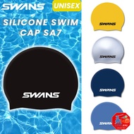 SWANS Swim Cap, Silicone Swim Cap SA7