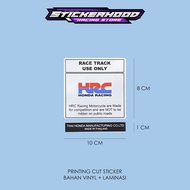 HRC NSR CBR TANK STICKER