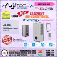 FUJITECH Casement aircon [NEW] [Casement] [Fujitech] [Installation]