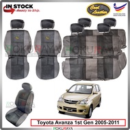 Toyota Avanza (1st Gen) 2005-2011 Cool FABRIC Coolmax Custom Fitting Cushion Cover Car Seat