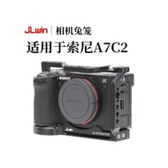 JLwin Camera Rabbit Cage Suitable for Sony A7CII A7CR A7C2 Camera Rabbit Cage Expansion Frame Vertic
