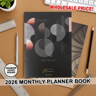 10Q 2026 Planner Notebook A4 Monthly Calendar Diary Organizer Executive Planner Book Price