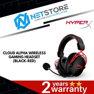 HYPERX CLOUD ALPHA WIRELESS GAMING HEADSET (BLACK-RED) - 4P5D4AA