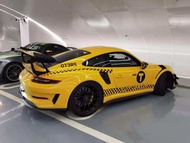 Porsche 911 GT3 RS GT2RS รถสติกเกอร์ทั้งรถ Decal สนับสนุนการปรับแต่ง Boxster ด้านข้างกระโปรงสีสติกเก