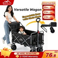 WTHB 400L Versatility Outdoor Wagon Trolley Heavy Duty Camping Portable Shopping Moving Cart Foldabl