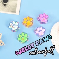 Squishy Paw Beads Glitter Jelly Cat Paw Claws
