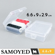 Samoyed BX-HJ-669029 Multipurpose PP Plastic Storage Box / Plastic Storage Box 6.6x9 x 2.9 / 6.6x9 x