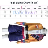 Huntrix KPop Demon Hunters Mira Zoey Rumi Cosplay Costume Kids Baby Girls Birthday Party Dress Anime