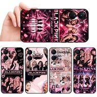 Soft black phone case for VIVO Y03 Y30T Y18 Y18S Y18E T3 Y37M Y19S Y28 V40 PRO Z9 lite Kpop Girl Gro