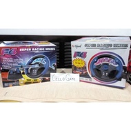 Racing CAR STEERING /STER RACING WHEEL F4 WHEELS FOR PC/ps1/PS2/PS3